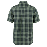 Övik Travel Shirt SS M Dark Navy-Patina Gre Bild 2