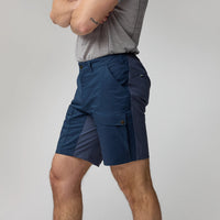Abisko Hybrid Trail Shorts M Navy Bild 5