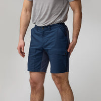Abisko Hybrid Trail Shorts M Navy Bild 6
