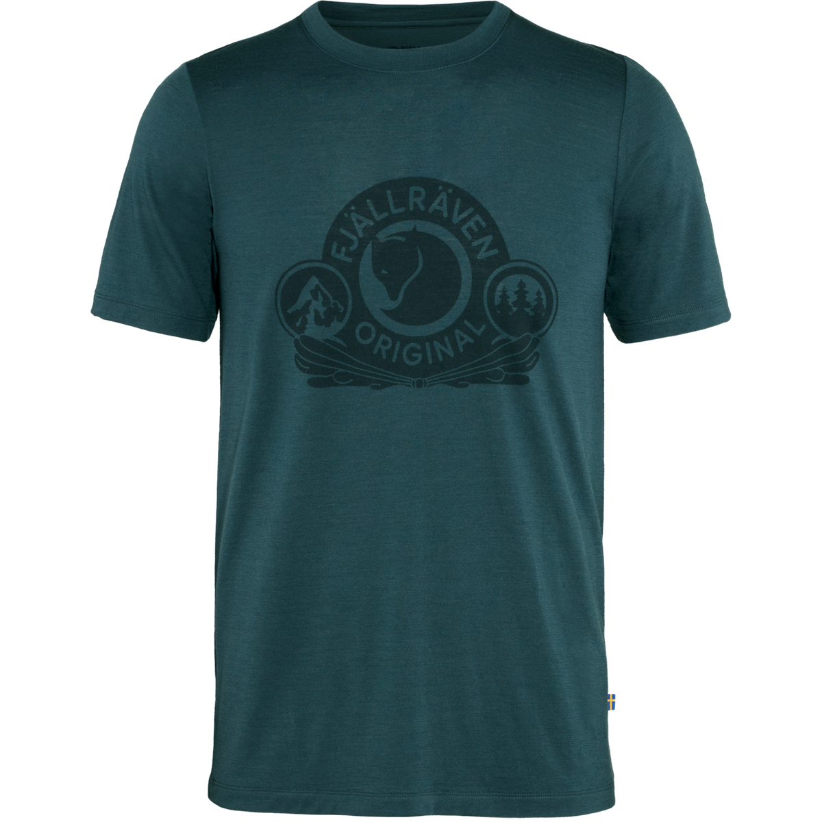 Abisko Wool Classic SS M Dark Navy Bild 1