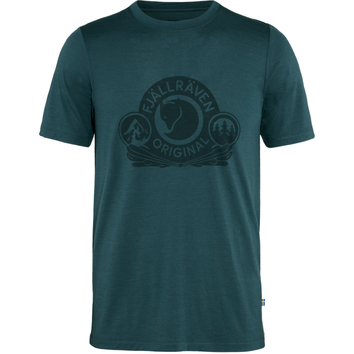 Abisko Wool Classic SS M Dark Navy Bild 1