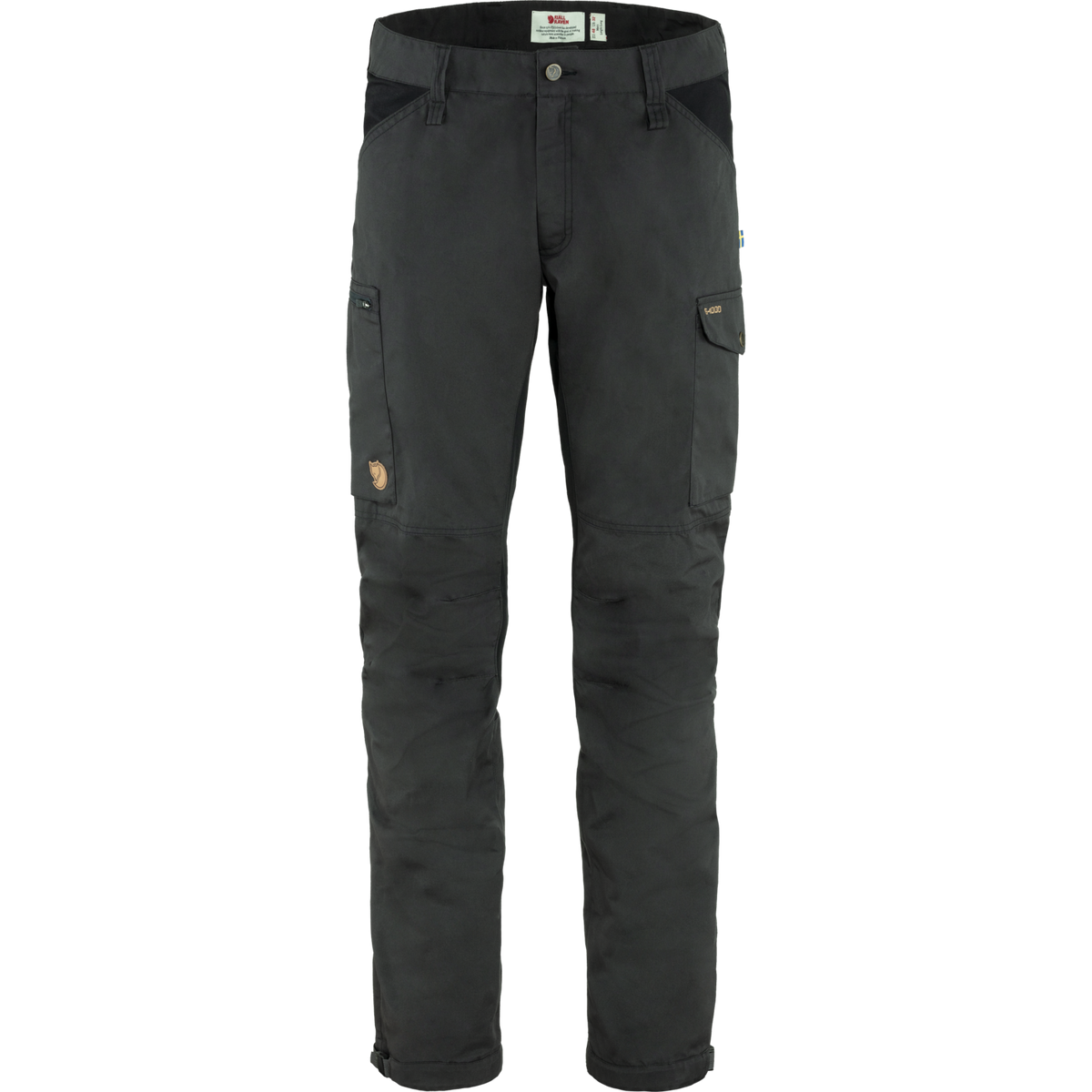 Kaipak Trousers R-Dark Grey-Black Bild 1