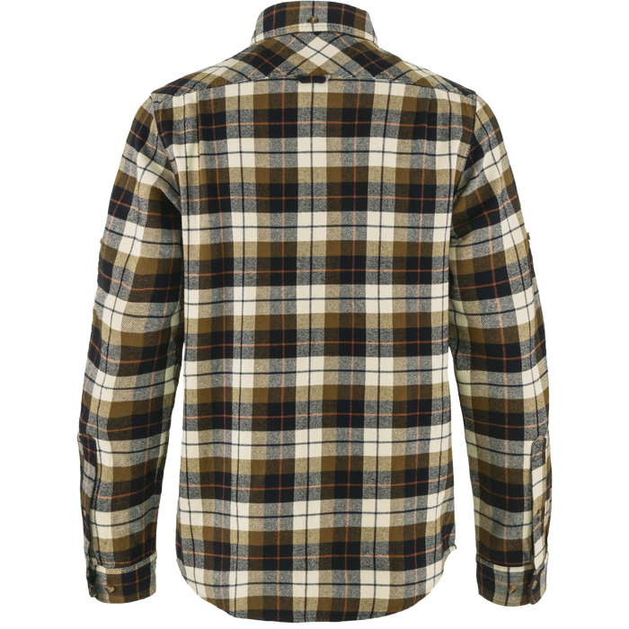 Singi Heavy Flannel Shirt M Chalk White-Dark Nav Bild 2