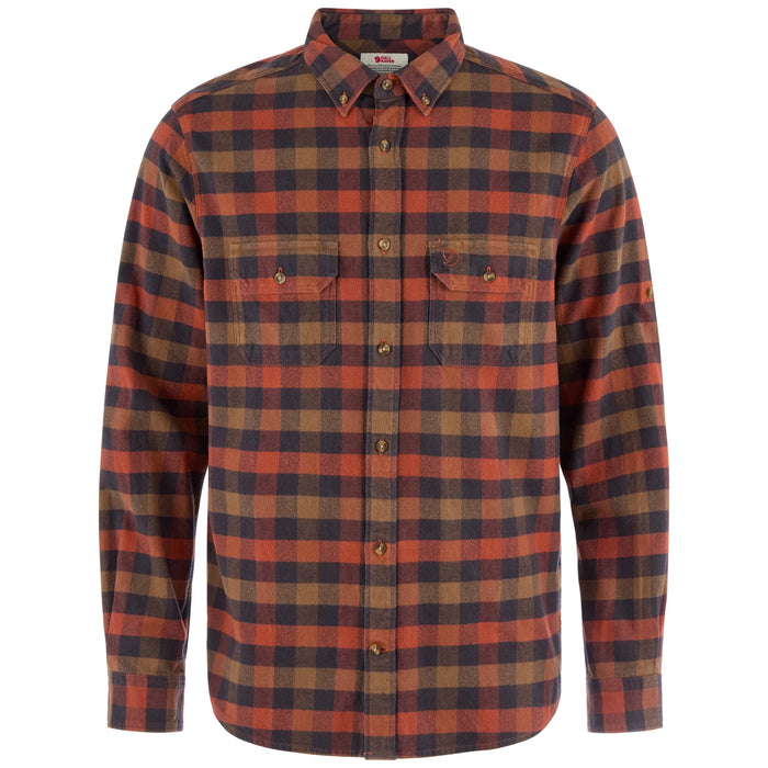 Skog Relaxed Shirt M Autumn Leaf-Wood Bro Bild 1