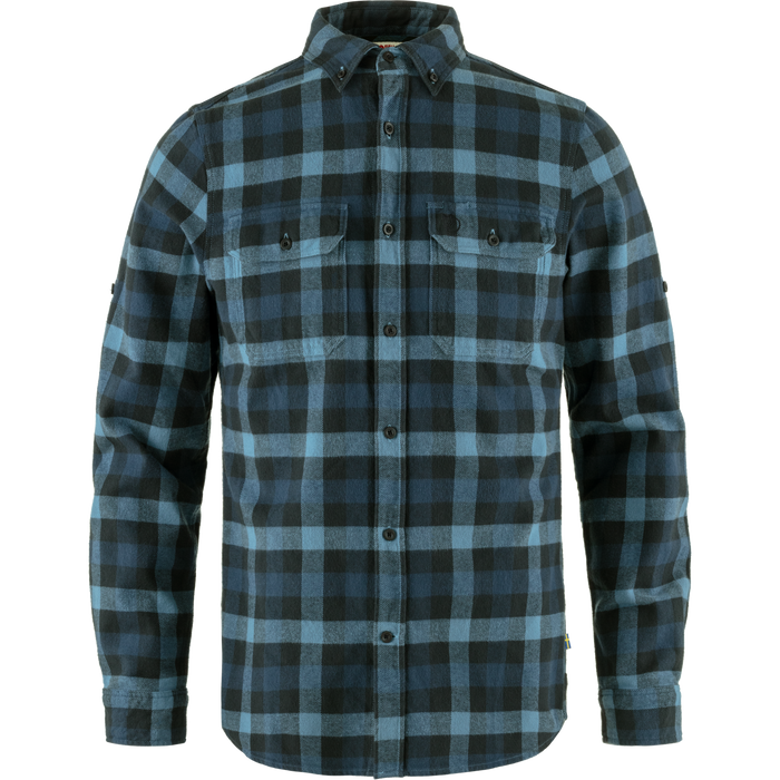 Skog Shirt M Indigo Blue-Dark Nav Bild 1