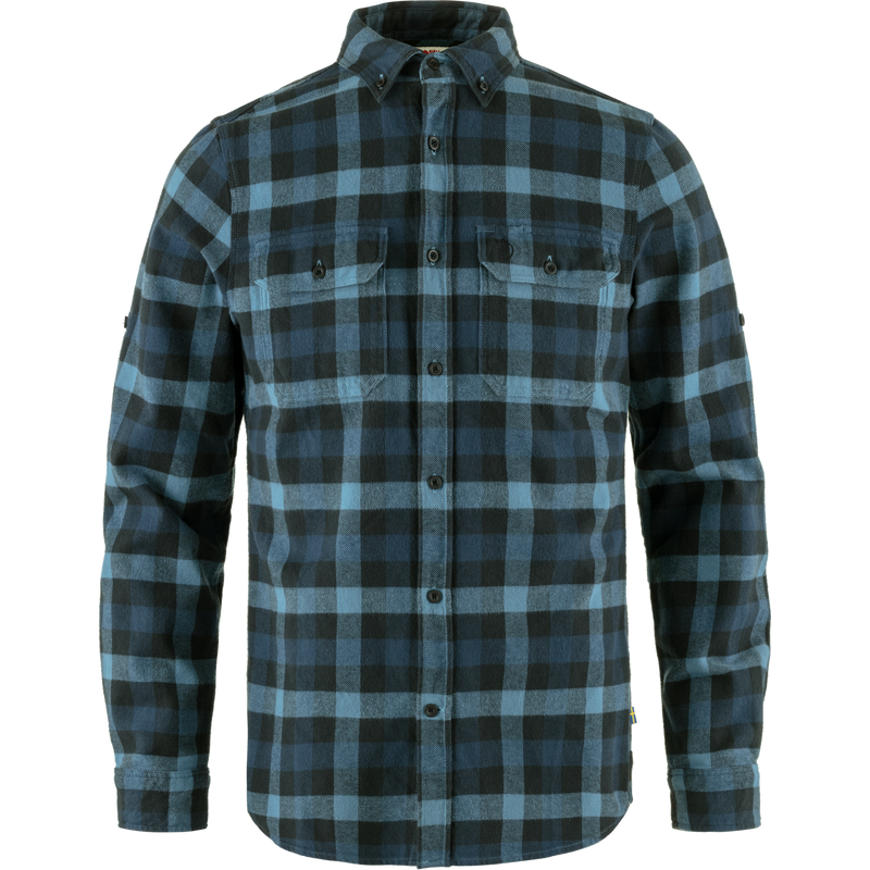 Skog Shirt M Indigo Blue-Dark Nav Bild 1