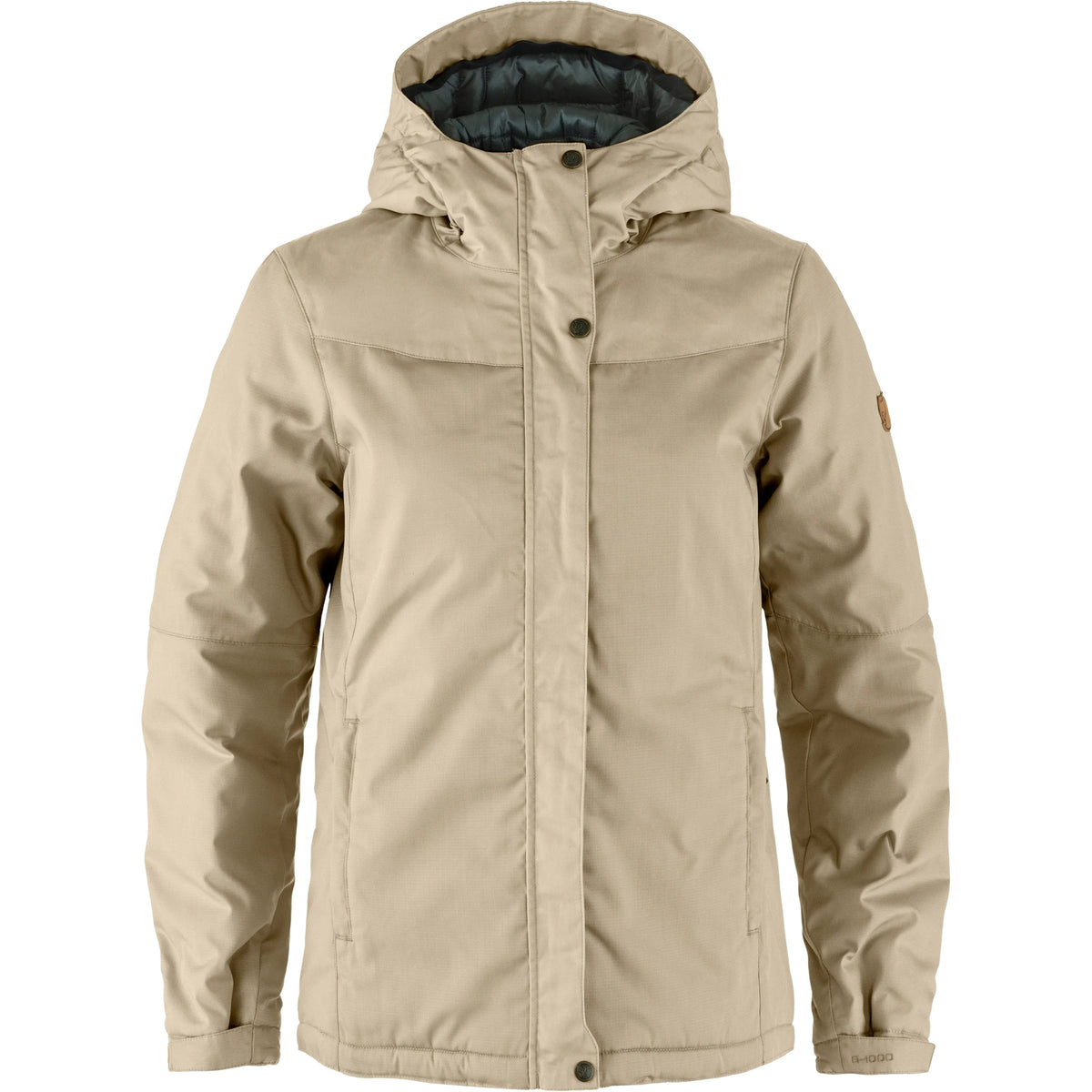 Stina Padded Jacket W Fossil Bild 1