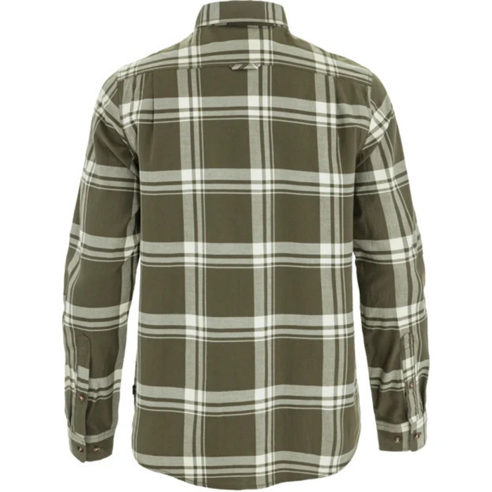 Övik Lite Flannel Shirt M Laurel Green/Chalk W Bild 2