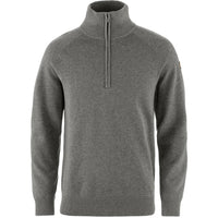 Övik Lite Half Zip M Grey-Melange Bild 1