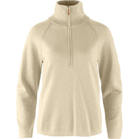 Övik Lite half Zip W Light Beige Bild 1