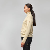 Övik Lite half Zip W Light Beige Bild 4