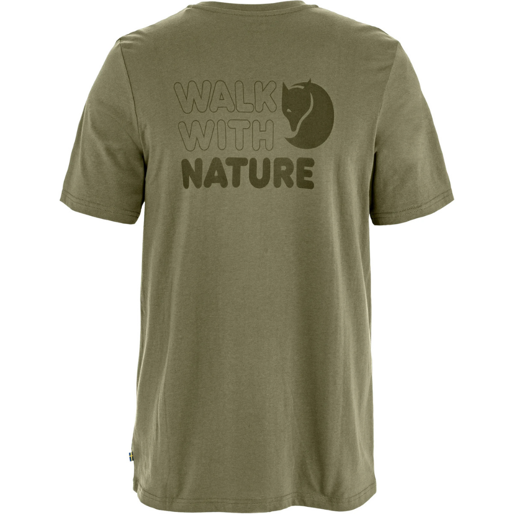 Walk With Nature T-Shirt M Green Bild 2