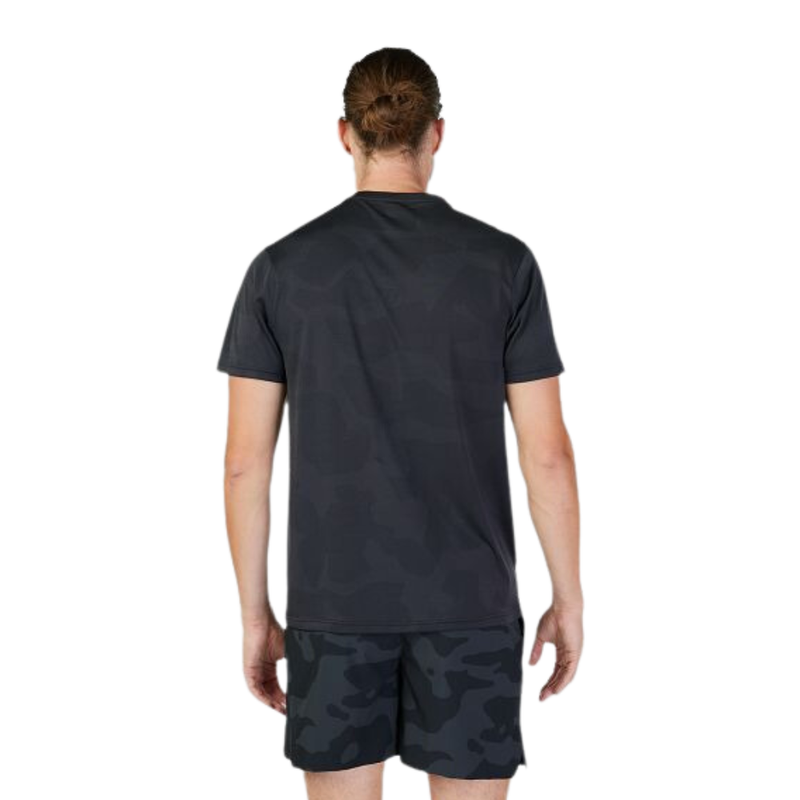 Rep SS Jacquard Top Black Camo Bild 2