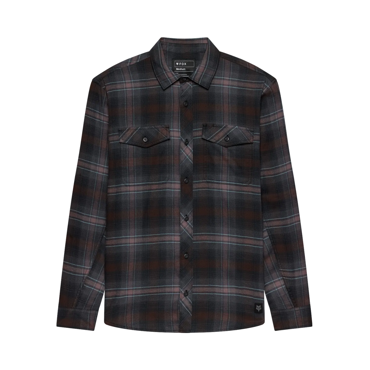 Survivalist Stretch Flannel LS Black Bild 1