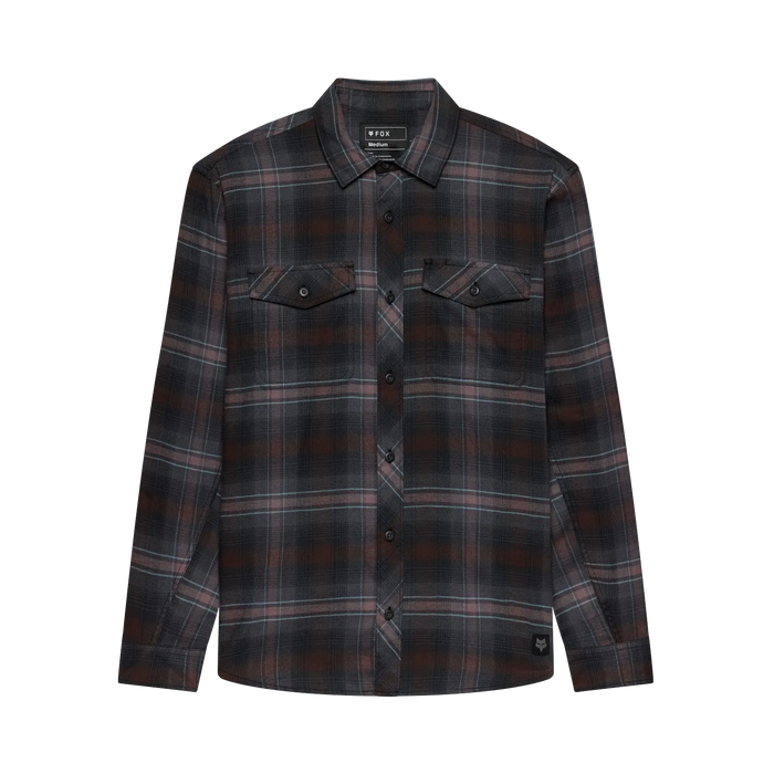 Survivalist Stretch Flannel LS Black Bild 1