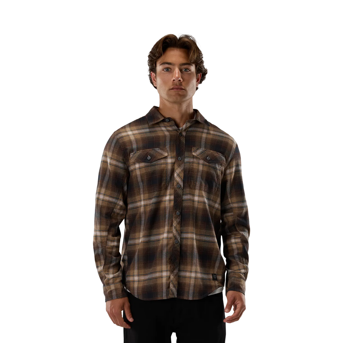 Survivalist Stretch Flannel LS Brown Sugar Bild 3