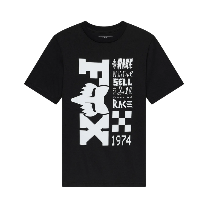 Yth Bend SS Tee Ultra Black Bild 1