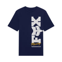 Yth Checker SS Tee Navy Bild 1
