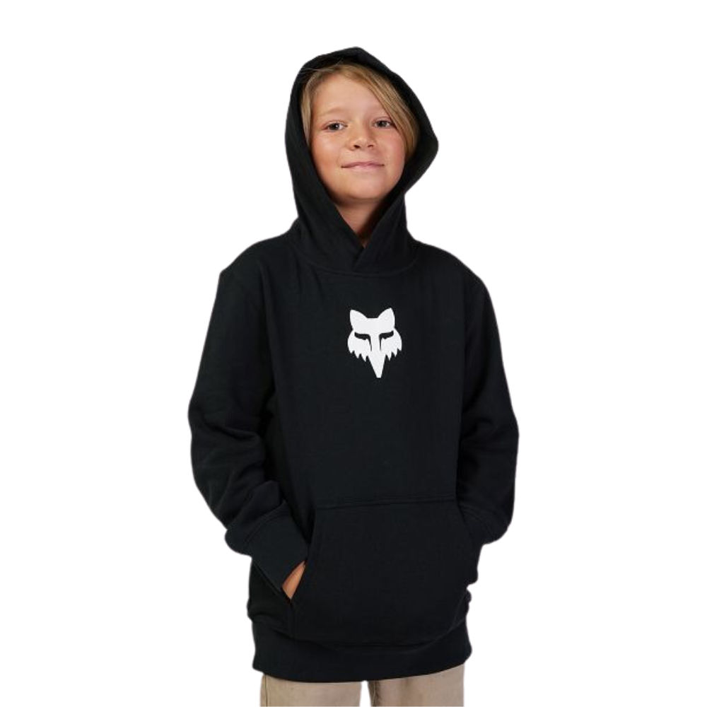 Yth Fox Head Fleece PO Black Bild 1