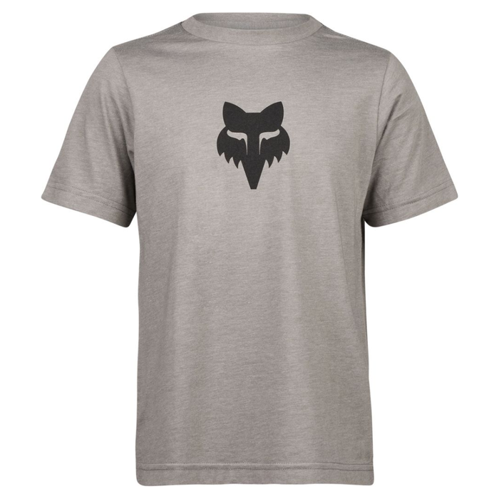 Yth Fox Head SS Tee Heather Graphite Bild 2