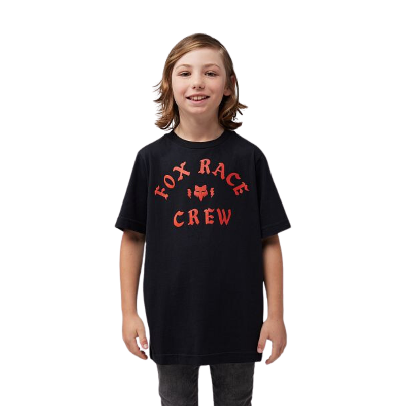 Yth Race Crew SS Tee Black Bild 1