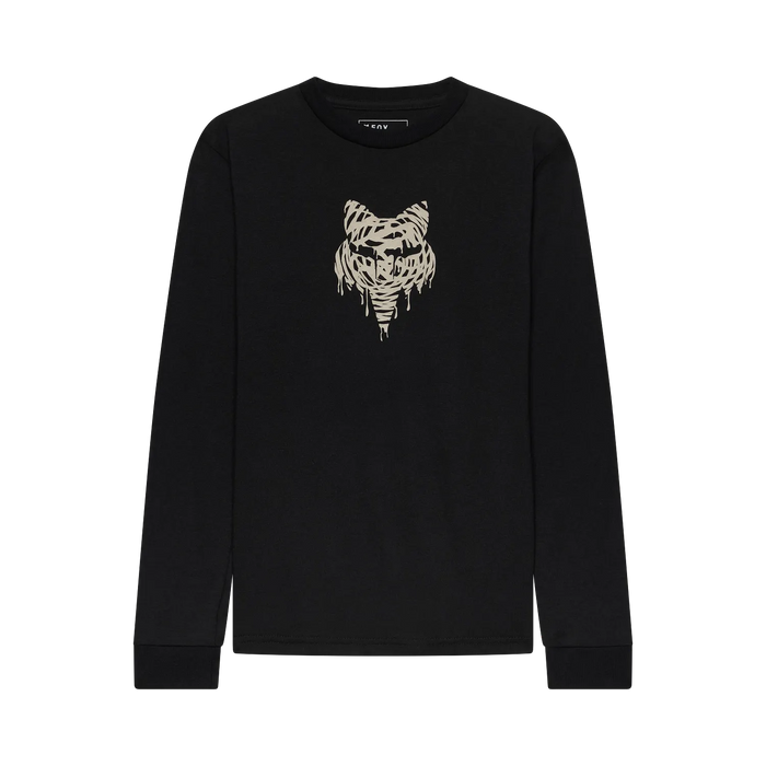 Yth Roughcut LS Tee Ultra Black Bild 1