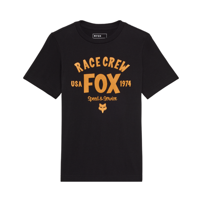 Yth Slogan SS Tee Black Bild 1