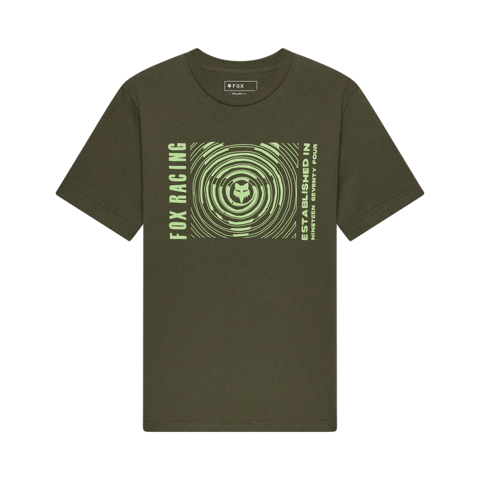 Yth Warped SS Tee Dark Green Bild 1