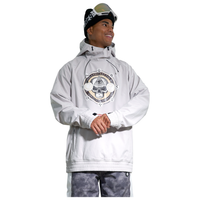 Skyrockeph Skull Shred Hoodie - Phieres - Light Grey - Shred Hoodie