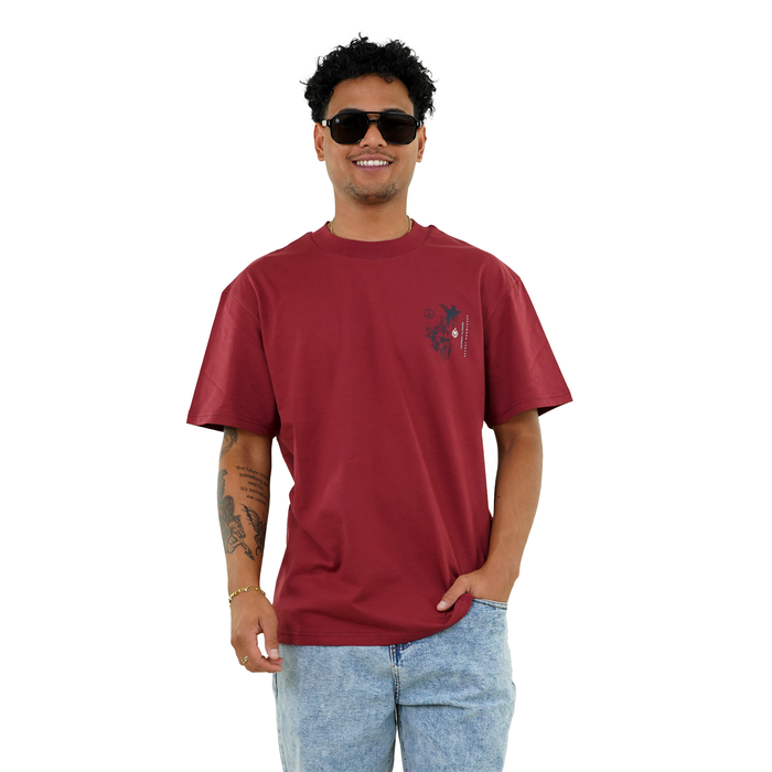 Regeneraph - Phieres - Burgundy - T-Shirt