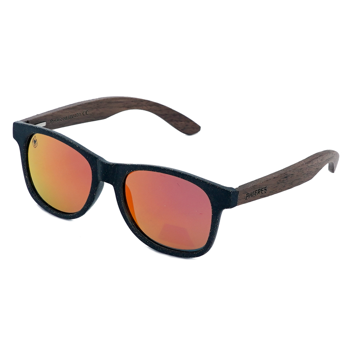 Pheezy-Phieres-Dark Grey / Red Polarized-Sonnenbrille