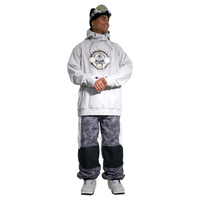 Skyrockeph Skull Shred Hoodie - Phieres - Light Grey - Shred Hoodie