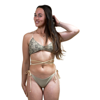 Cecinaph Triangel - Phieres - Pale Olive Gold - Bikini Top