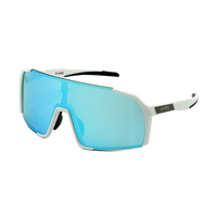 Phingsuit Youth - Phieres - White/Ice Blue Mirror - Sportbrille