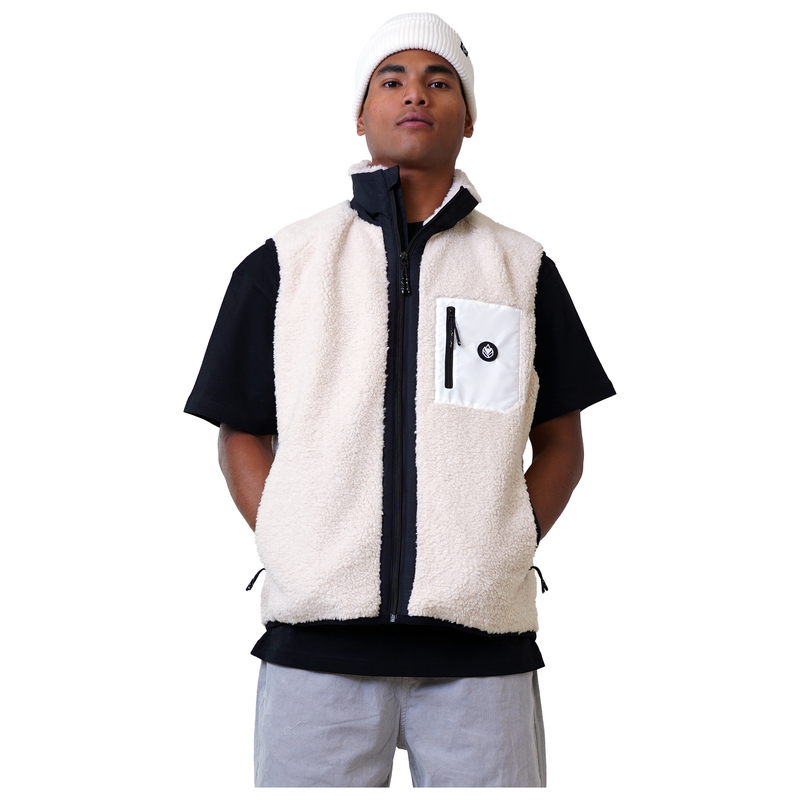 Adaph Vest - Phieres - Sand Black - Weste