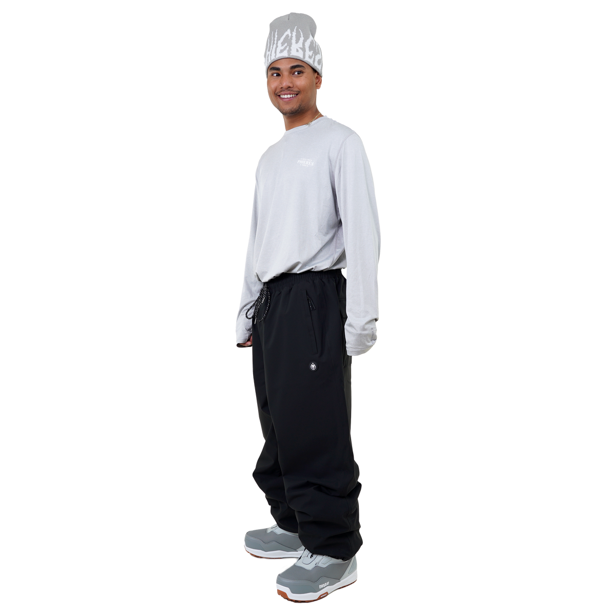 PBF25 - Phieres - Black - Snowboard-Hose