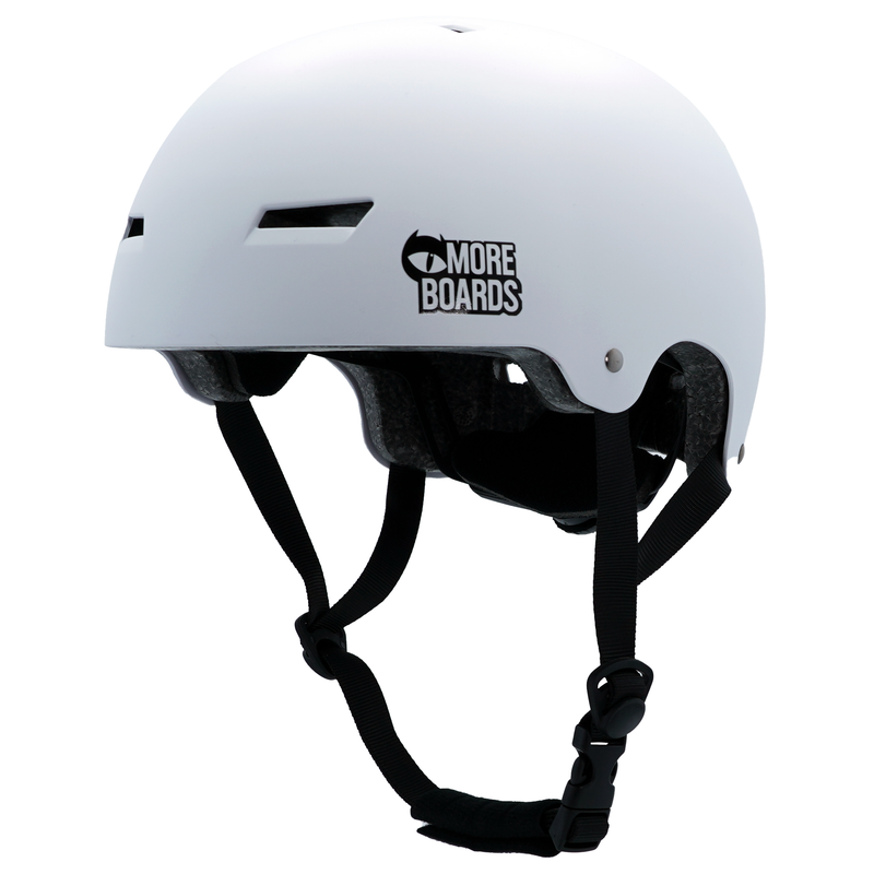 MB Bowlsaver Helmet - Moreboards - White - Skatehelm