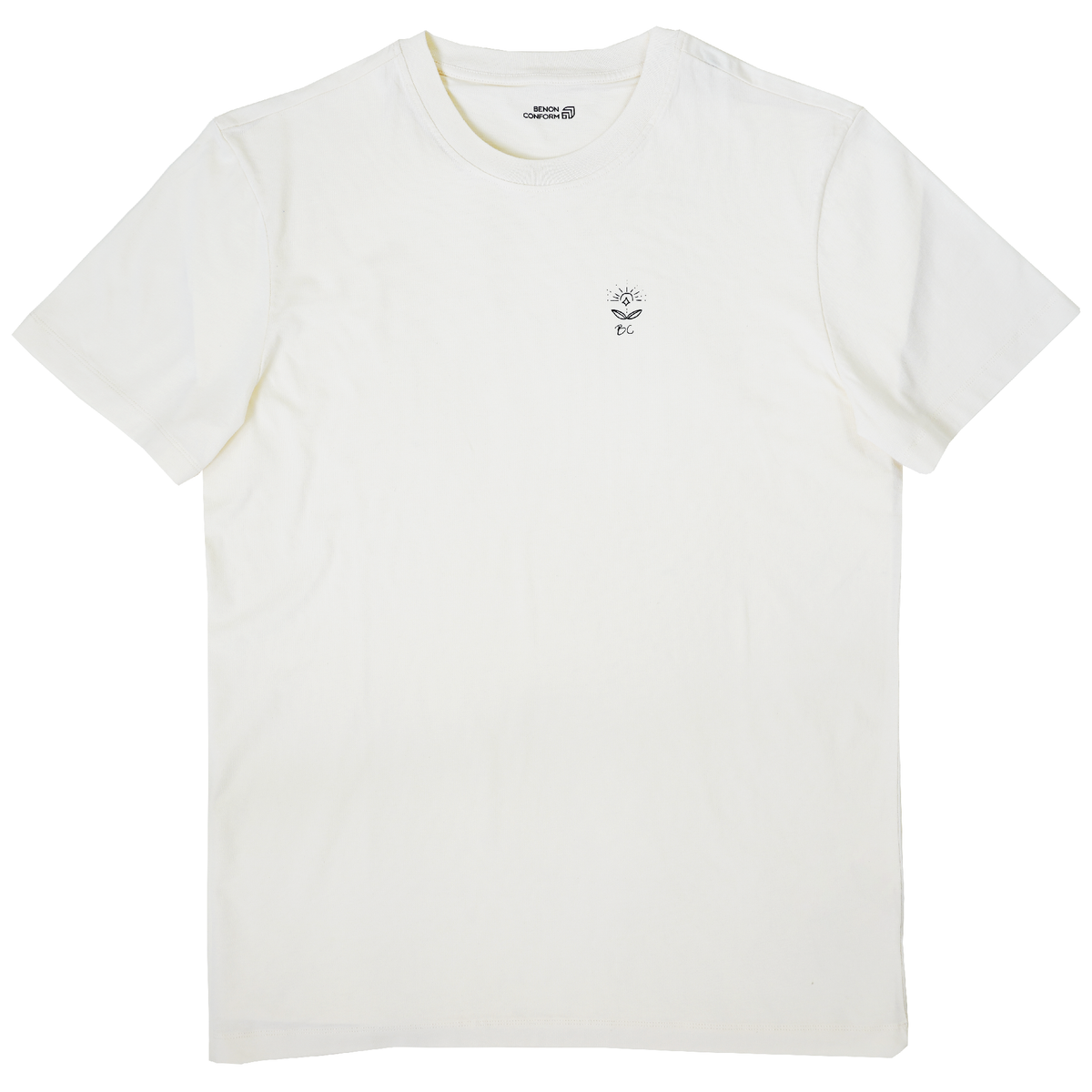 BC Grow Tee - Benon Conform - Coconut Milk - T-Shirt