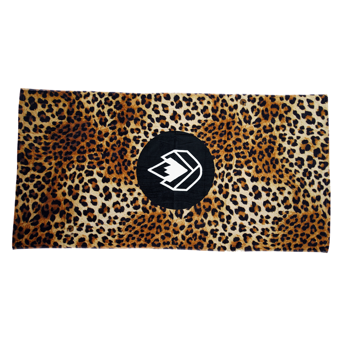 Beach Leophard - Phieres - Black/Leo - Handtuch