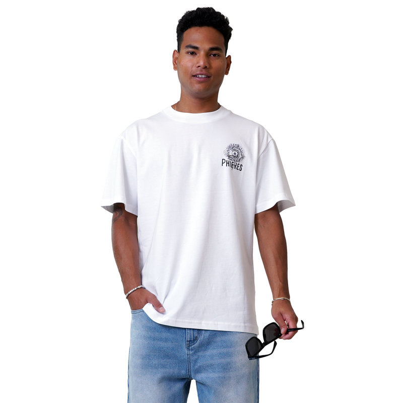 Divinityph Tee - Phieres - Bright White - T-Shirt