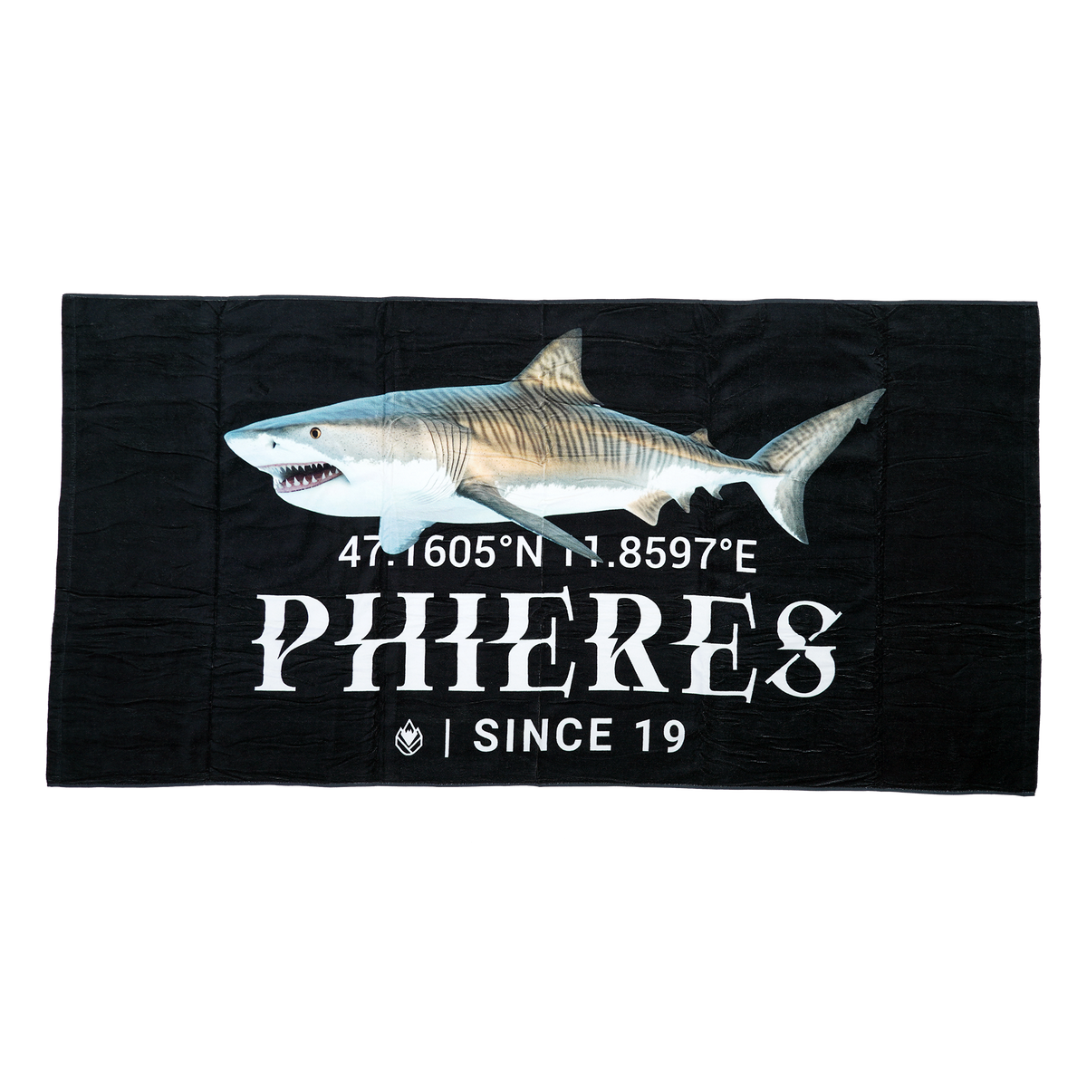 Beach Hiukaranaph - Phieres - Black - Handtuch