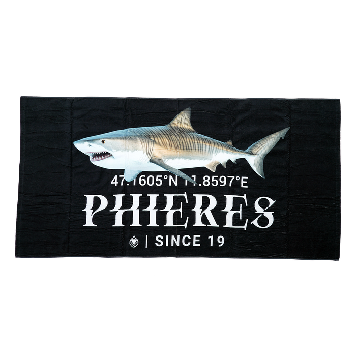 Beach Hiukaranaph - Phieres - Black - Handtuch