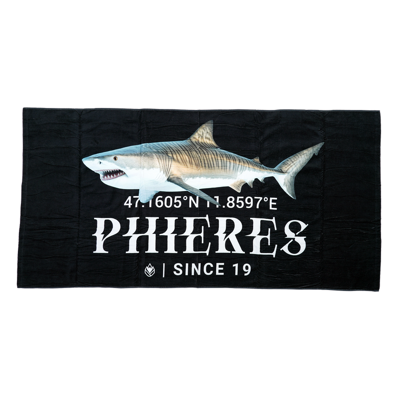 Beach Hiukaranaph - Phieres - Black - Handtuch