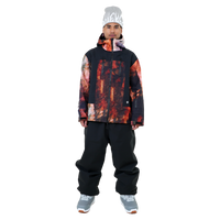 Chaletoph Jkt - Phieres - Black Nature - Snowboard-Jacket