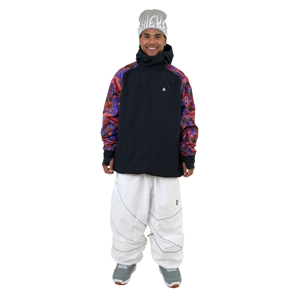 Skyrockeph POM - Phieres - Black Orange - Shred Hoodie