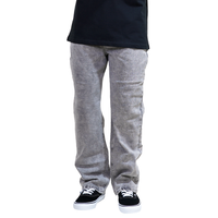 Sadphings - Phieres - Grey Stone Washed - Baggy Fit Jeans