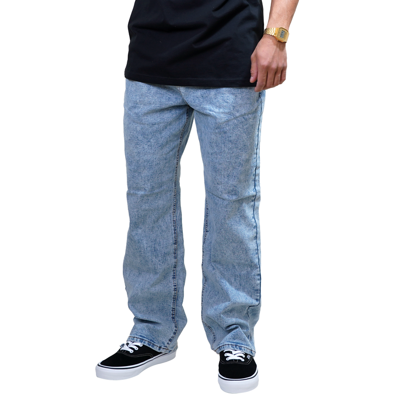 Sadphings - Phieres - Light Stone Washed -  Baggy Fit Jeans