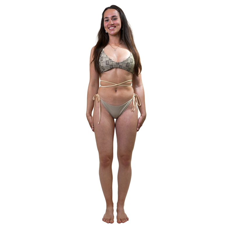 Cecinaph Triangel - Phieres - Pale Olive Gold - Bikini Top