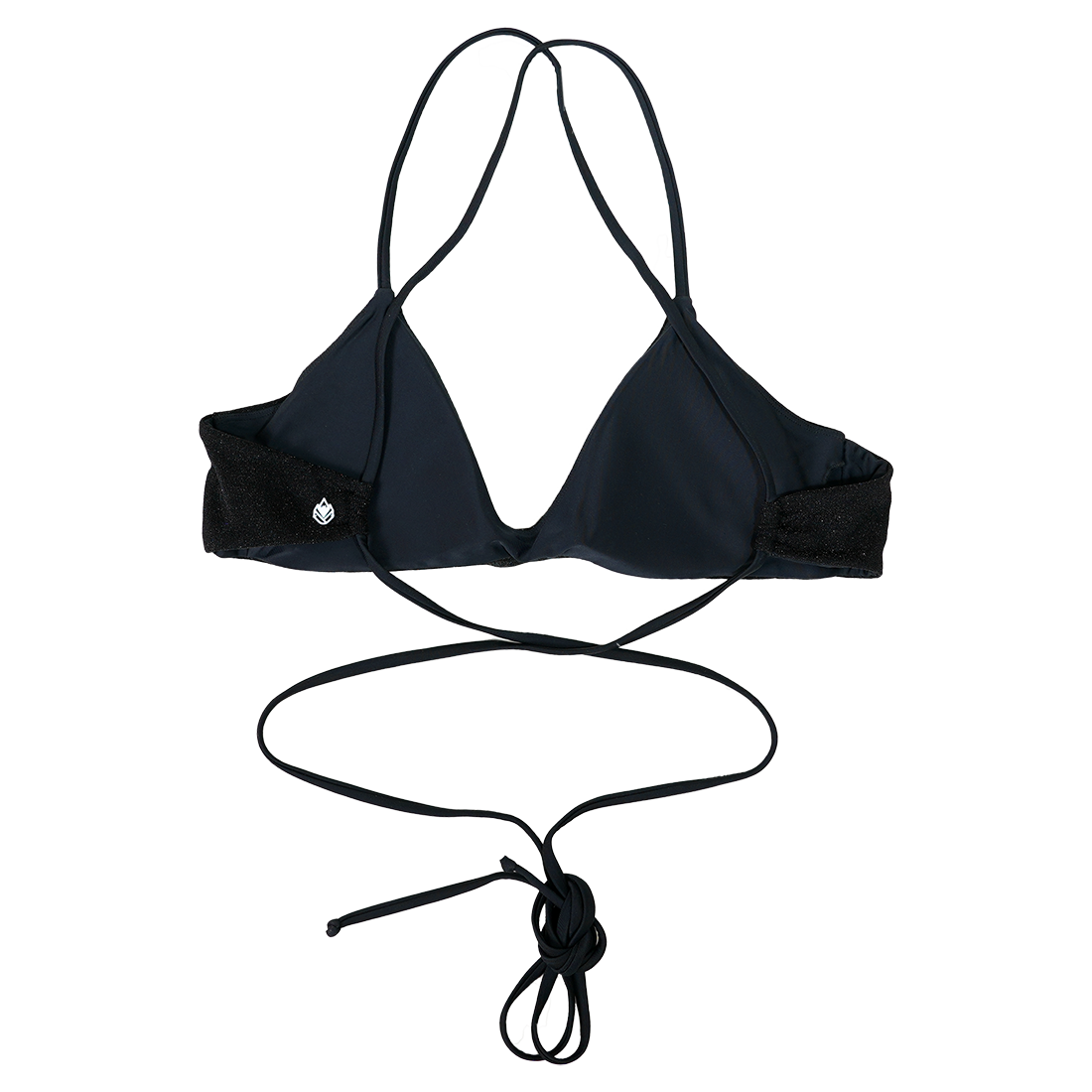 Cecinaph Triangel - Phieres - Shiny Black - Bikini Top