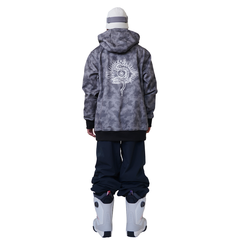 Rideableph Shred Hoodie - Phieres - TD Black - Shred Hoodie